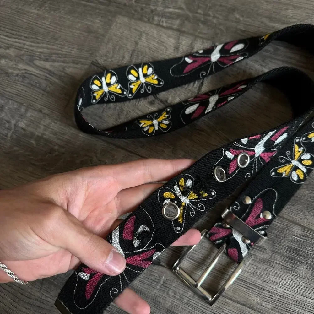 Beautiful Vintage Y2K Strappy Fairy Butterfly Tactical Belt